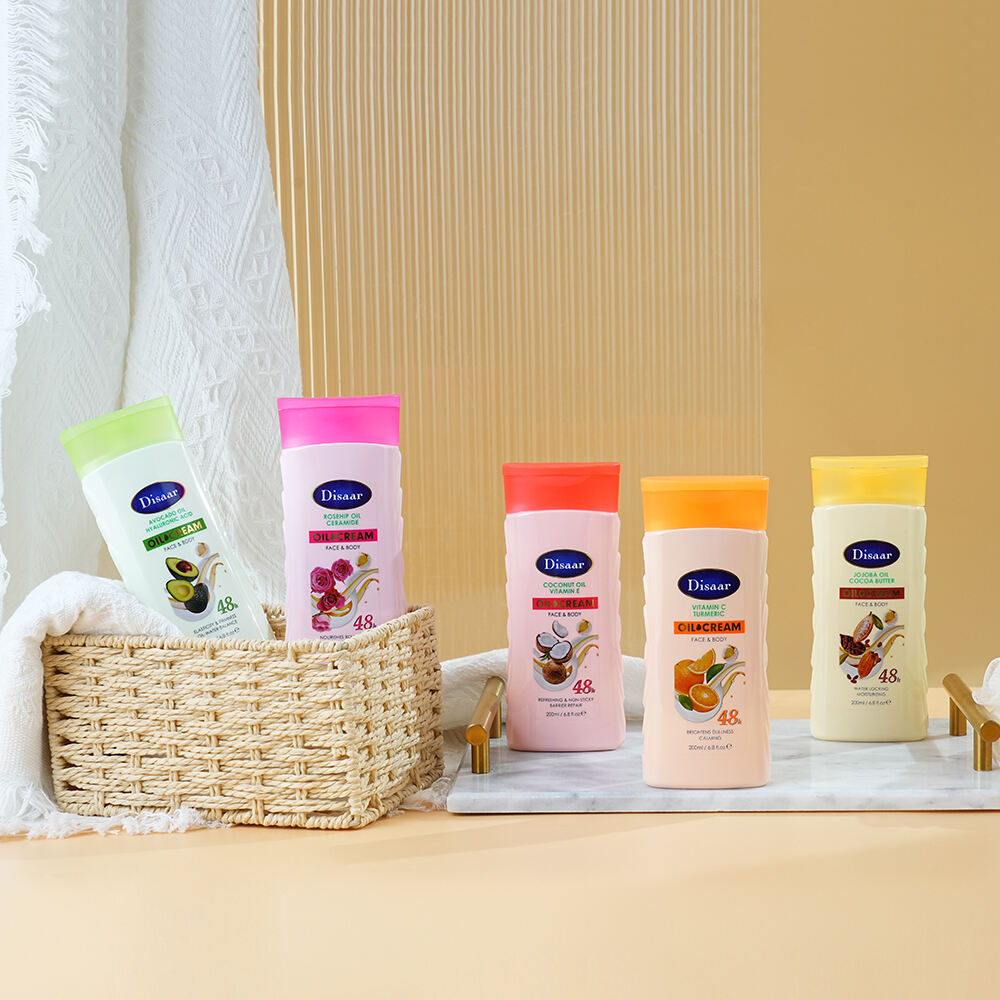 Crème huileuse polyvalente Disaar pour visage et corps, soin de la peau à absorption rapide, fabrication