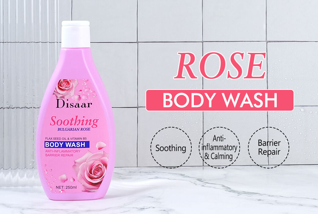Disaar Rose Soothing Body Wash For Sensitive Skin