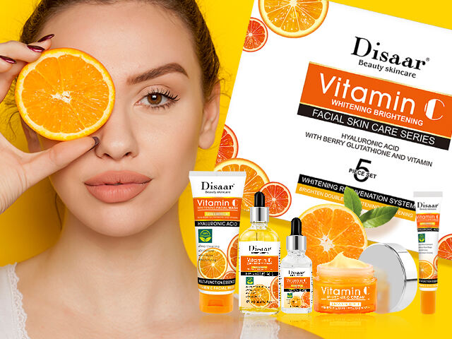 Disaar Vitamin C Skincare Set - Unlock Your Skin's Radiance