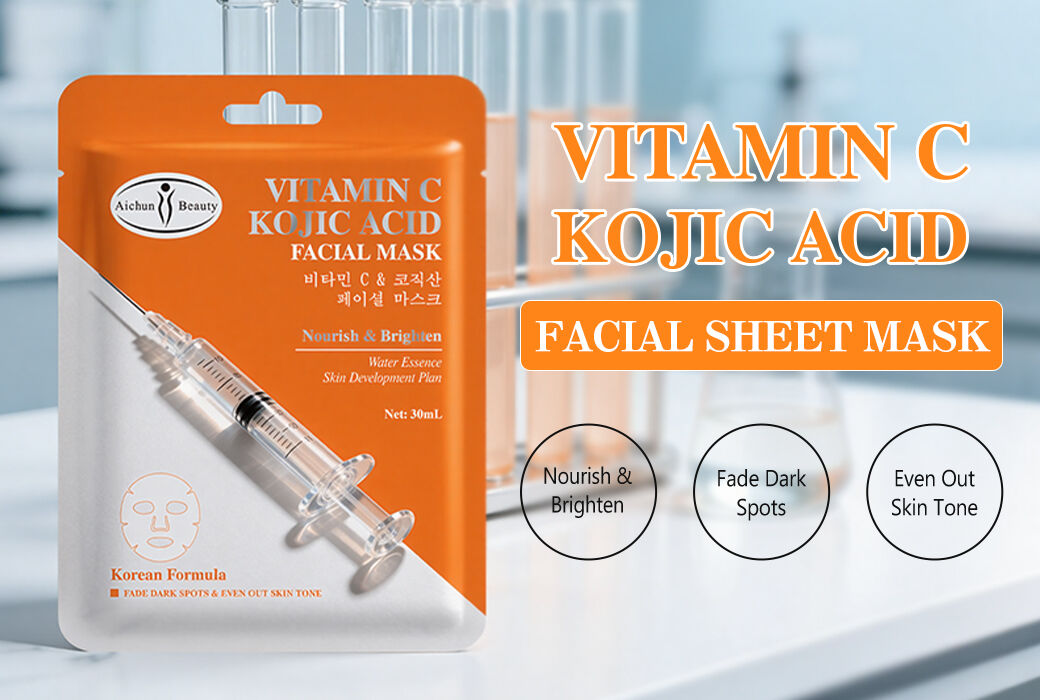 Aichun Beauty Vitamin C & Kojic Acid Facial Sheet Mask