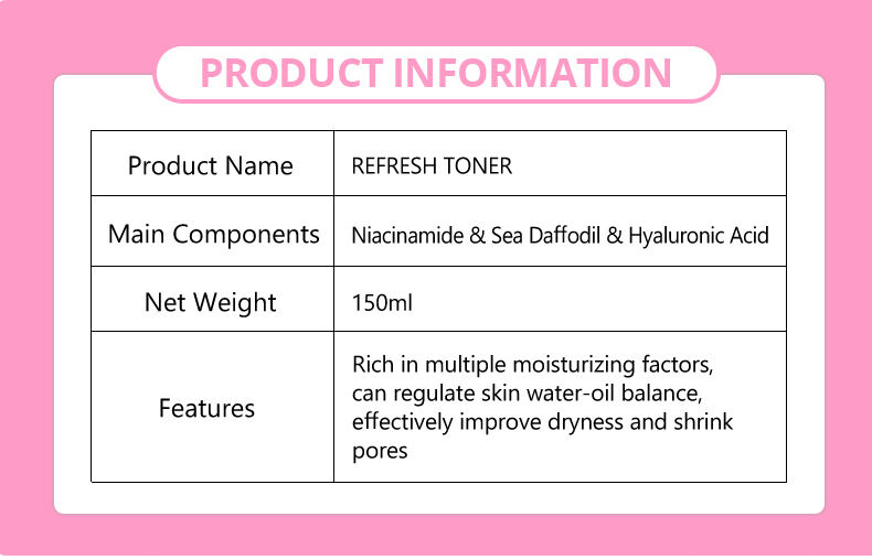 ds5601 disaar niacinamide brightening refresh toner   150ml pore shrinking  moisturizing with hyaluronic acid for skin hydration  acne mark reduction-31