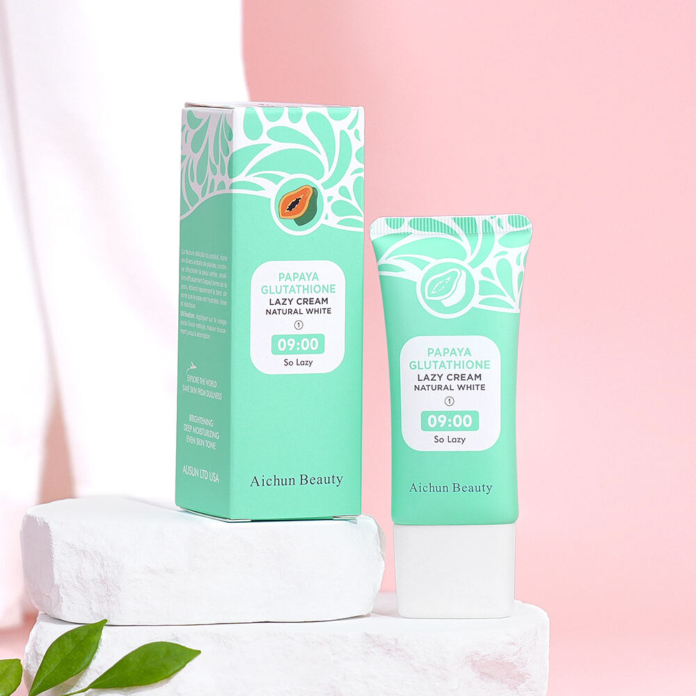 Aichun Beauty Creme Natural de Mamão Branco Preguiçoso Clareador Fornecedores de Produtos de Beleza Creme Facial