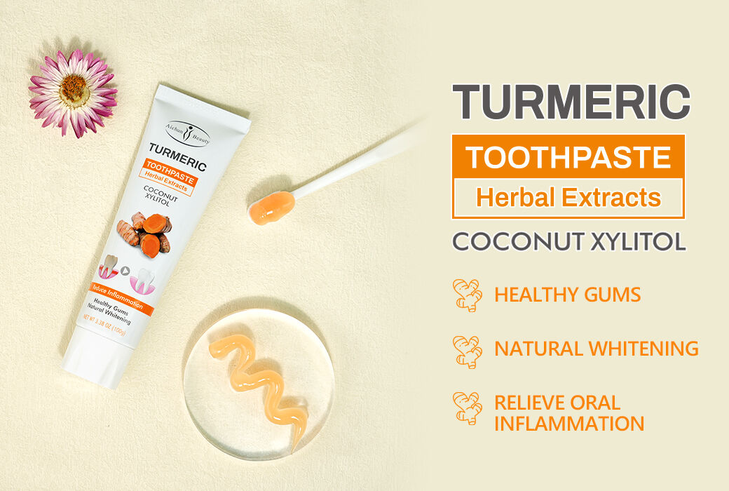 Aichun Beauty Turmeric Toothpaste For Relieve Oral Inflammation