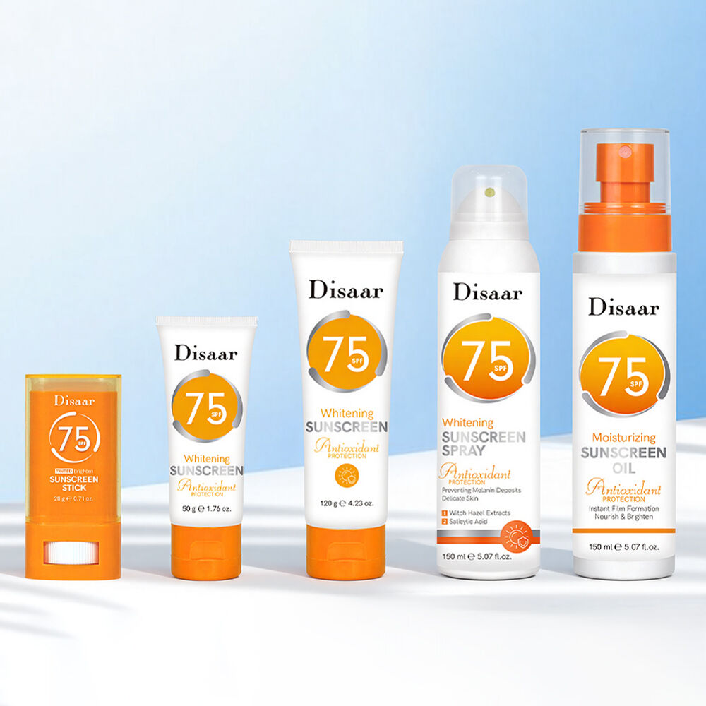 屋外アクティビティ用SPF75 薬用ホワイトニング日焼け止めシリーズ 卸売