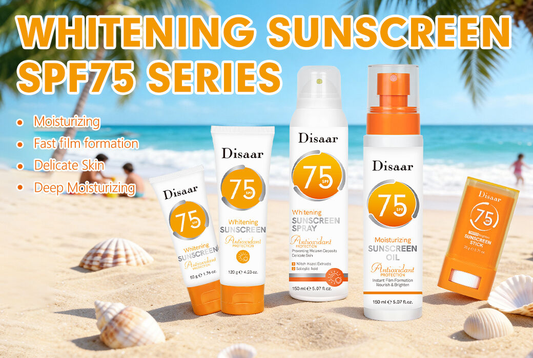 Whitening Sunscreen SPF 75 Series Collection