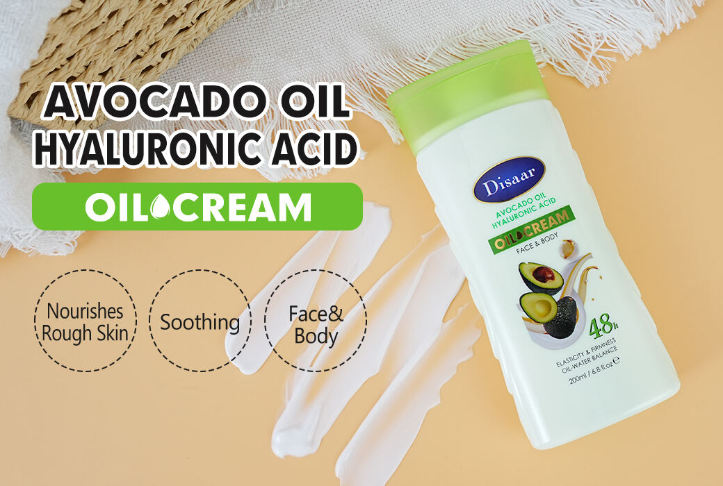 Disaar Avocado & Hyaluronic Acid Hydration Oil-Cream