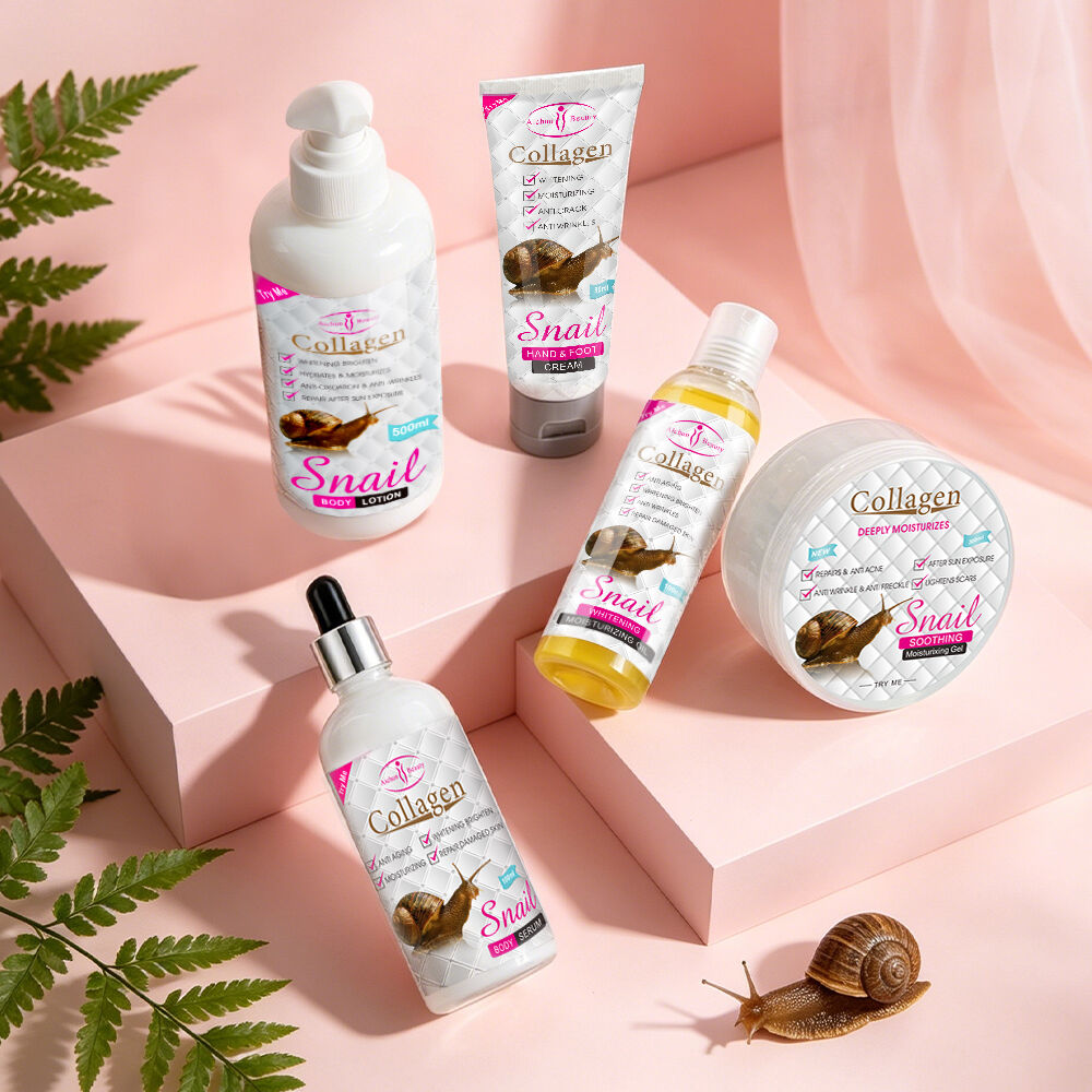 Aichun Beauty Snail & Collagen Complete Body Care Series Brightening and Smoothing for Wholesale 