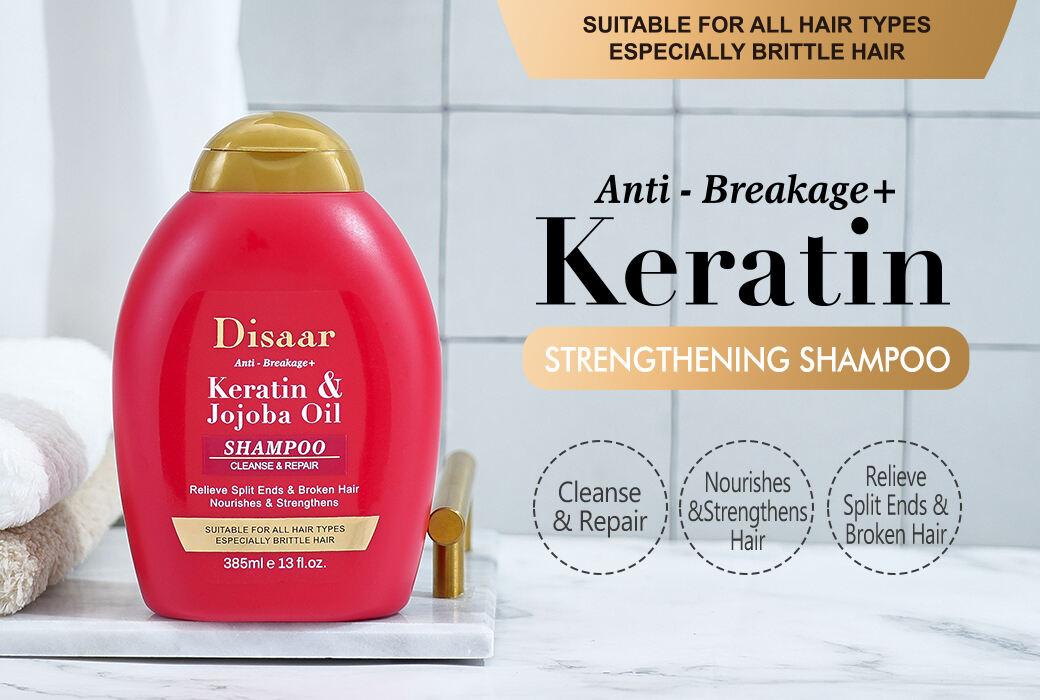 Disaar Keratin Strengthening Shampoo For Brittle Hair