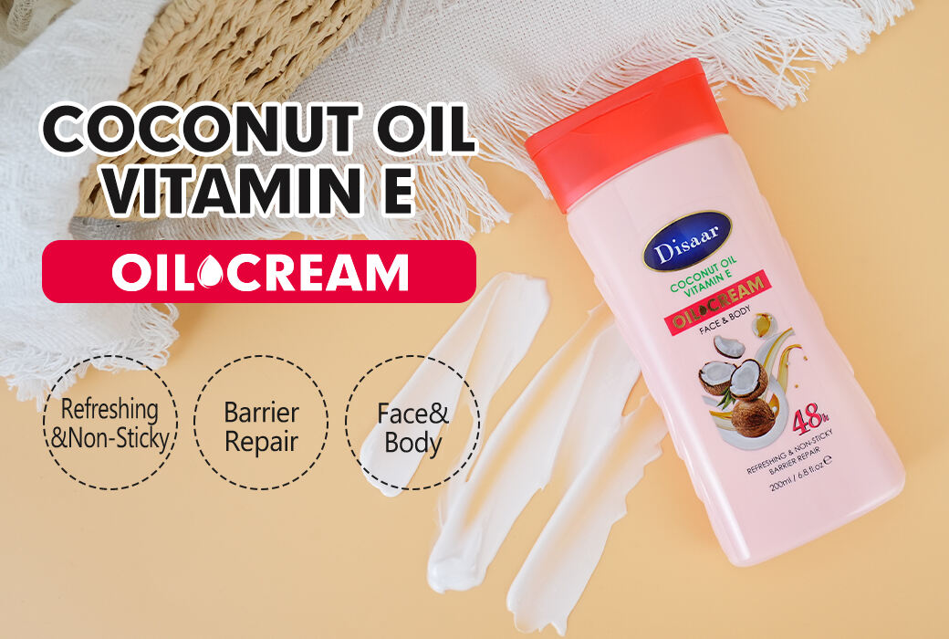 Disaar Coconut & Vitamin E Moisturizing Oil-Cream