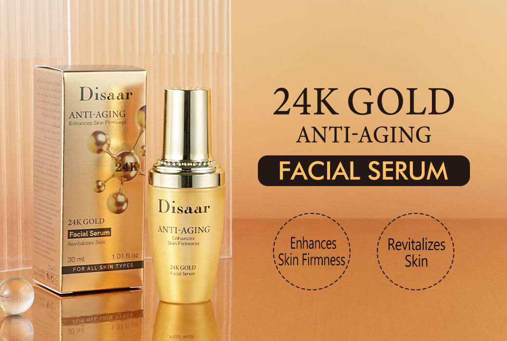 Disaar 24K Gold & Peptide & Ceramide Facial Serum