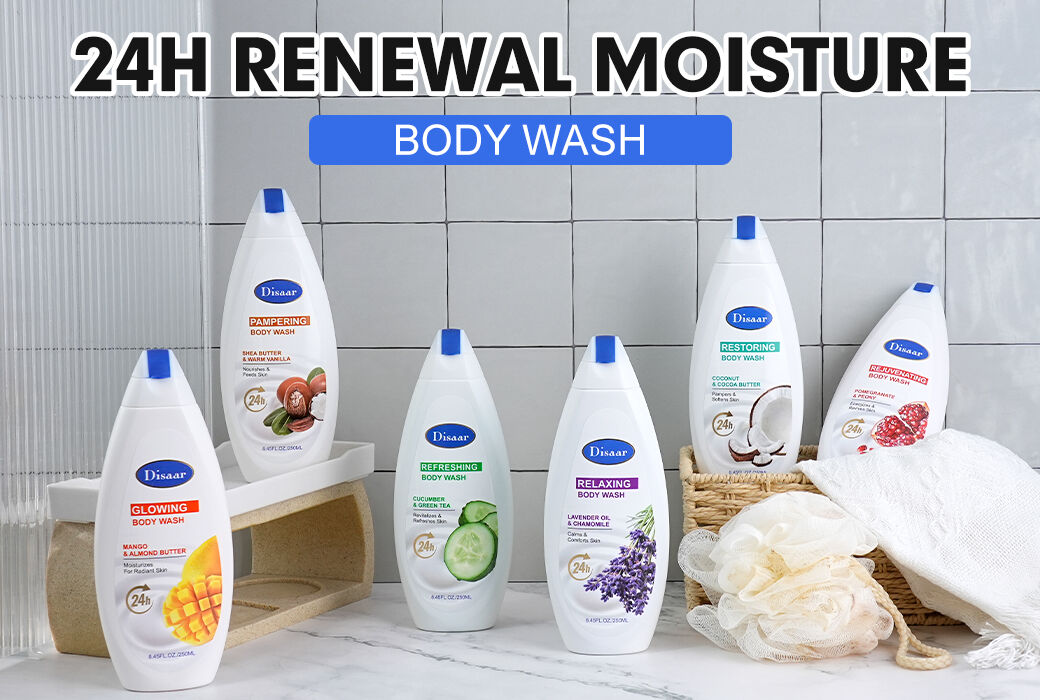 Disaar 24hr Renewing Body Wash Series Gentle Skin Cleanser Wholesale