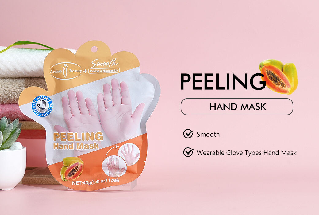 Aichun Beauty Lavender Peeling Hand Mask