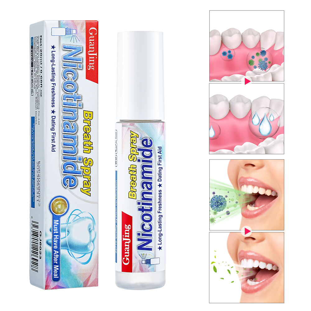 Guanjing 20ML Nicotinamide Breath Spray Long Lasting Fresh Breath Solution