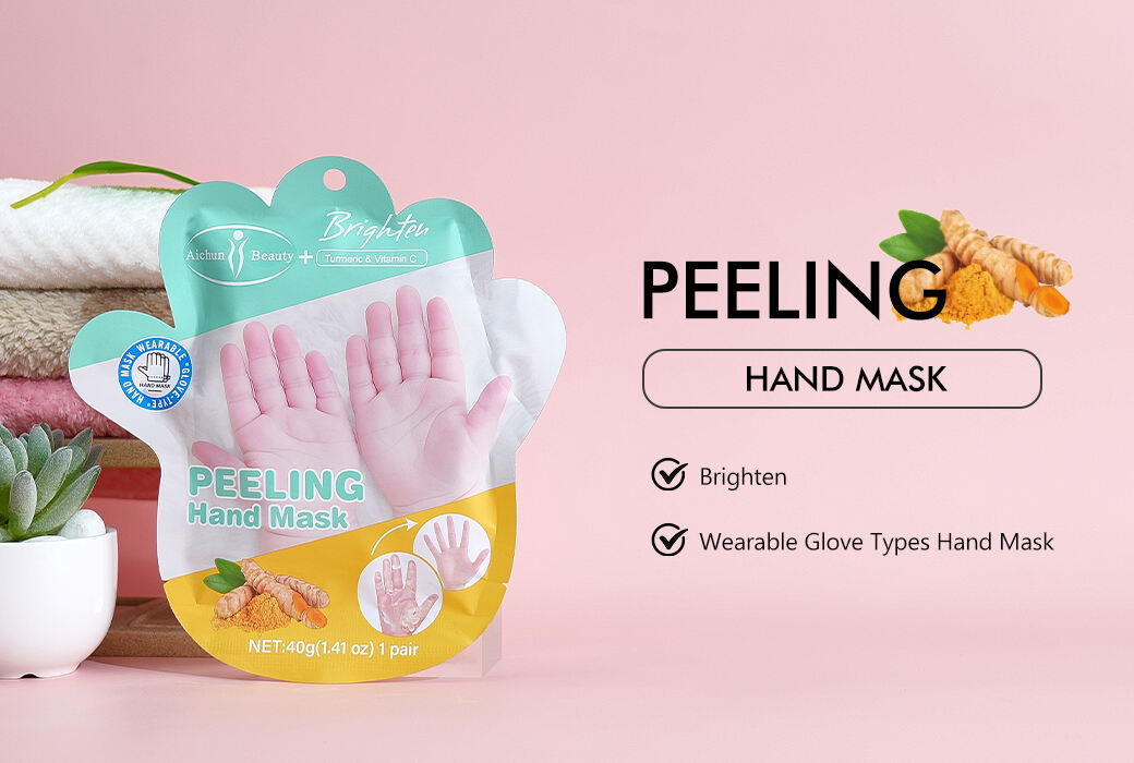 Aichun Beauty Turmeric Peeling Hand Mask