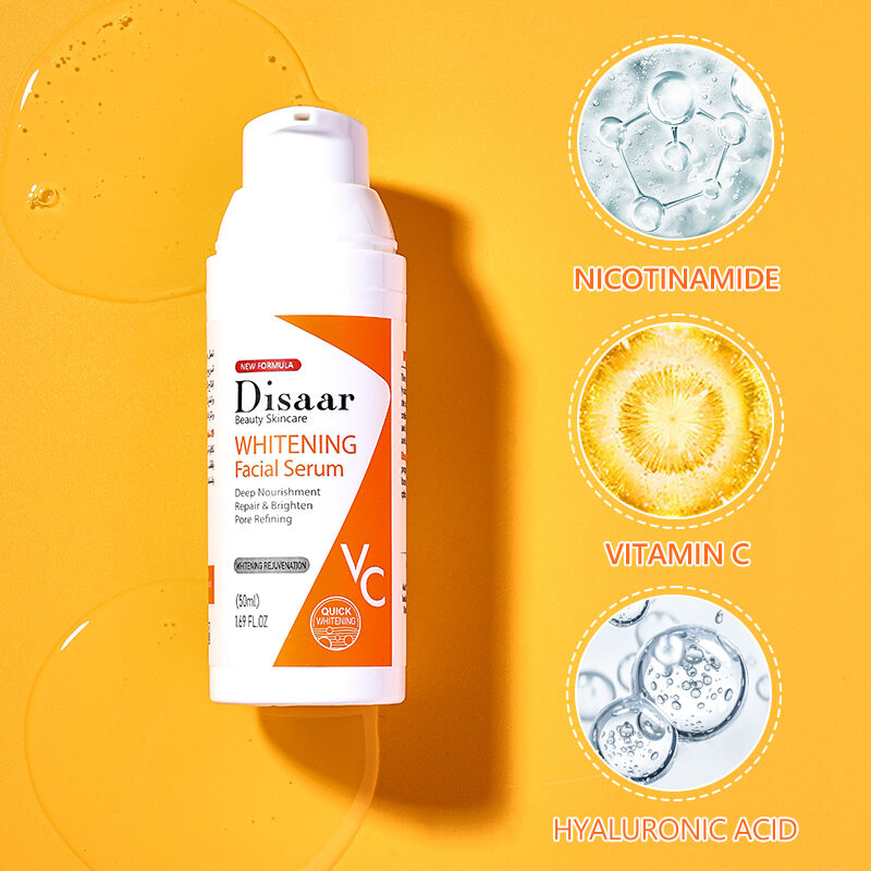 Disaar Face Care Whitening Facial Serum Vitamin C Hyaluronic Acid 