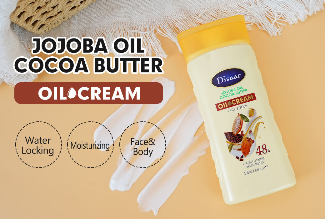 Disaar Jojoba Oil & Cocoa Butter Nourishing Oil-Cream
