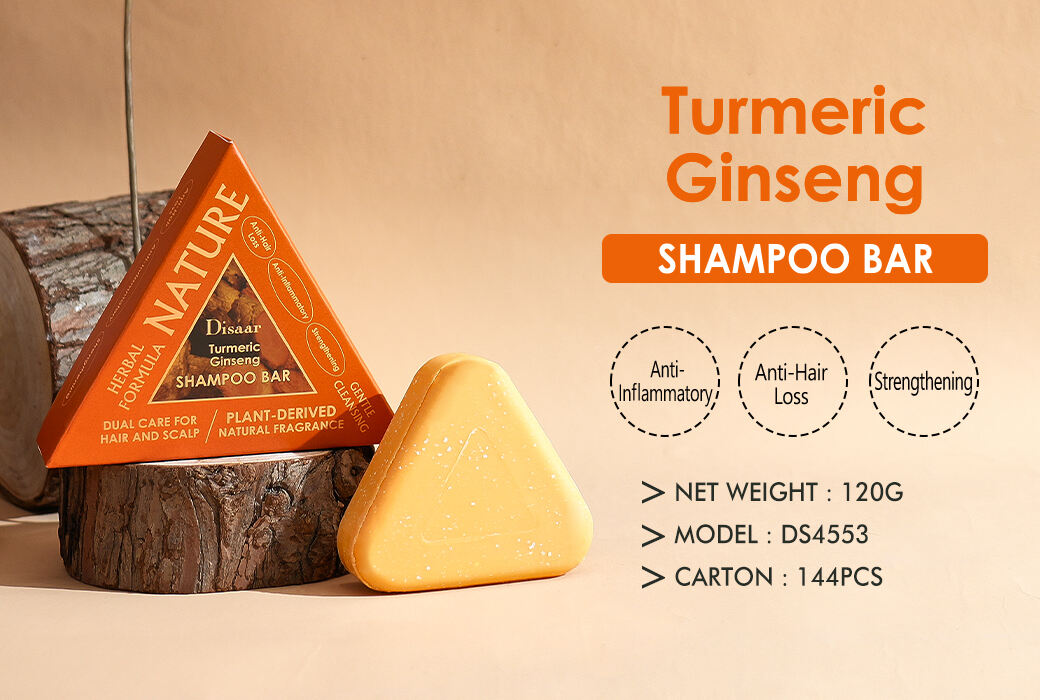 Disaar Turmeric & Ginseng Shampoo Bar