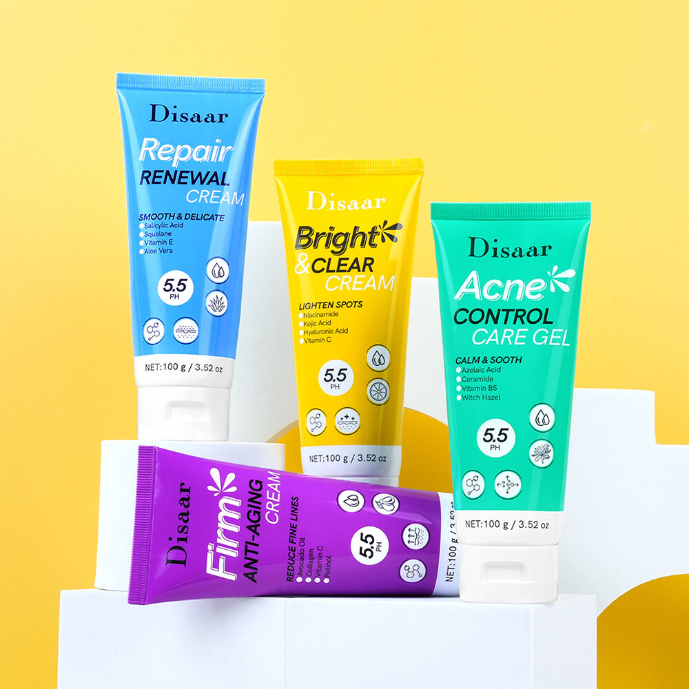 Серия ухода за лицом Disaar для осветления, борьбы с акне, укрепления и восстановления