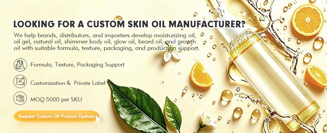Private Label Skin Oil Manufacturer