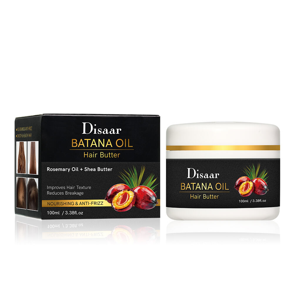 Hot Organic Batana Oil Hair Butter Nourishing AntiFrizz Reduces