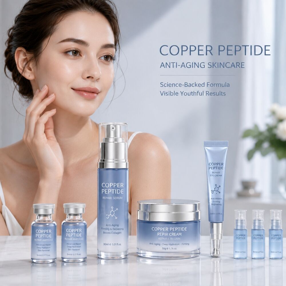 Copper Peptides Skincare for Brands: How to Turn a Trending Ingredient into Medical-grade Anti-Aging Products