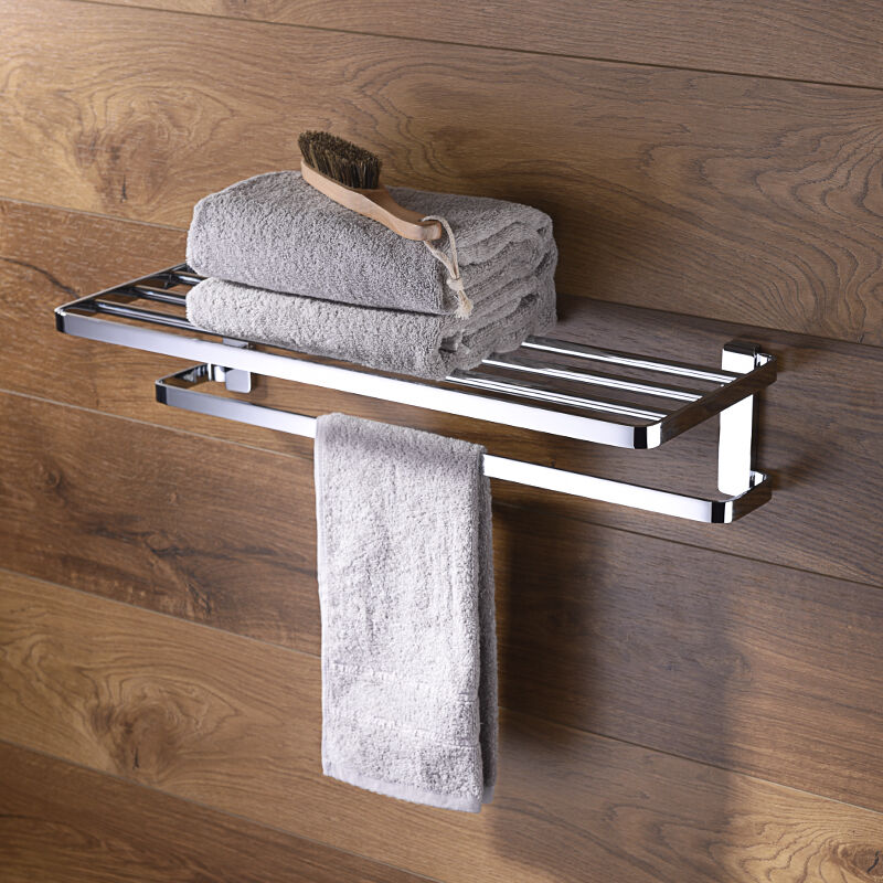 Double bathtowel shelf 9527 T02100C