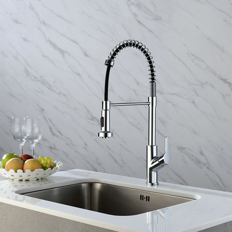 Hot Sale Kitchen Faucet, Modern Minimalist Pull-Down Kitchen Faucet