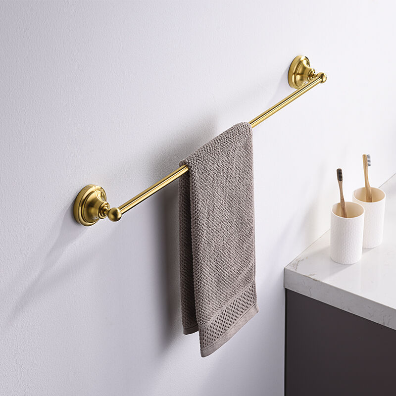 رف المناشف وقضيب المناشف لغرفة الحمام، الموديل 9519 T01078