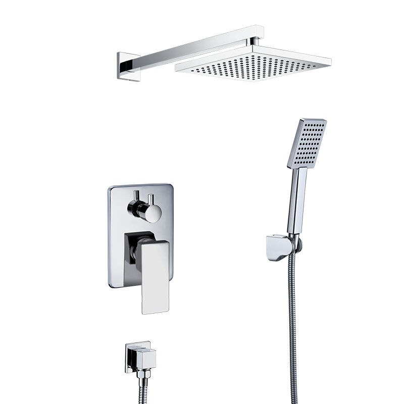 CAE Wall Mounted Concealed Shower Mixer - Brass Core Corrosion Resistant  75C 0888 B201