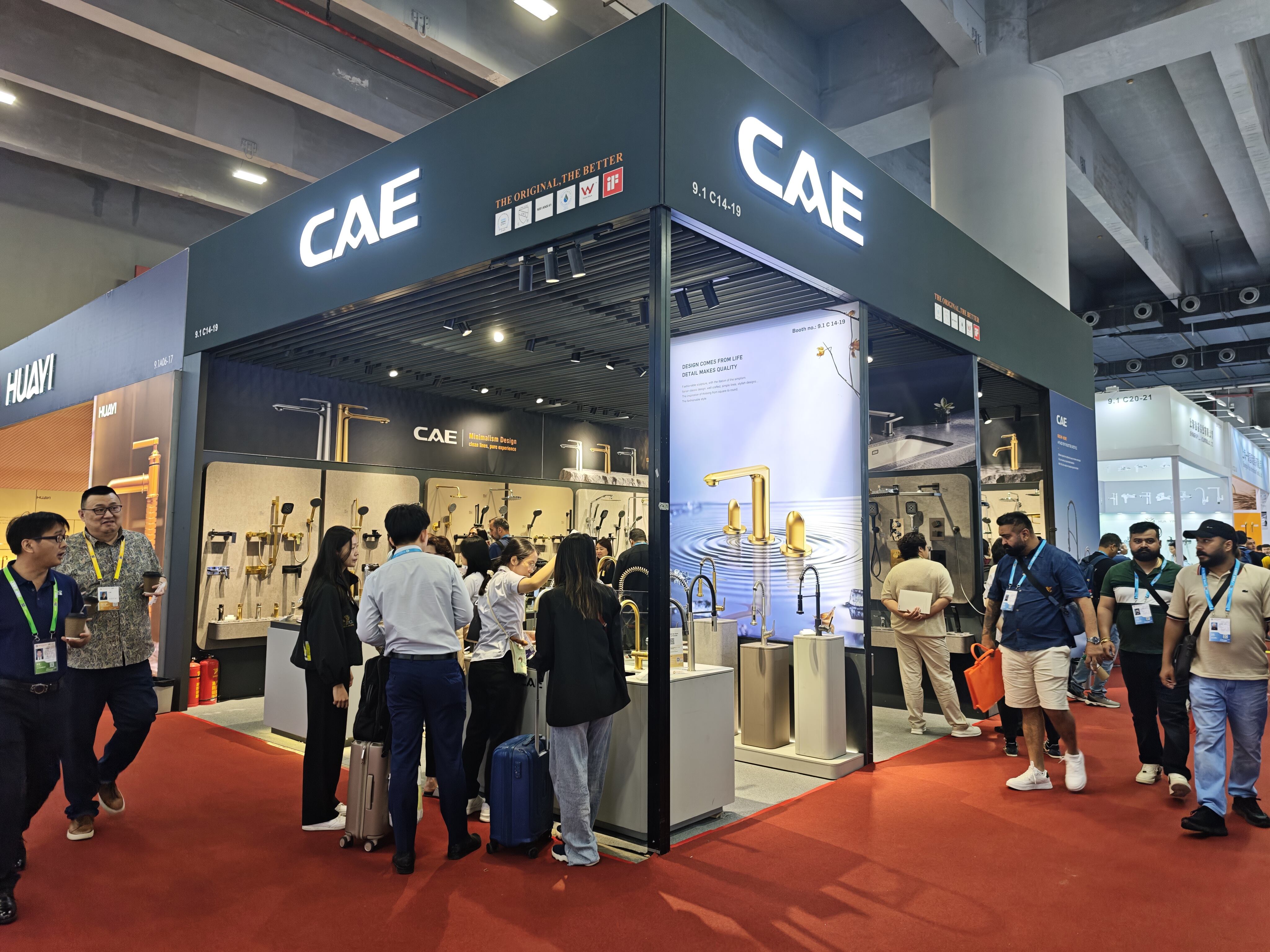 CAE sanitary ware Faucet & Bathroom Shines at 139th Canton Fair 2026 with New Product Launch