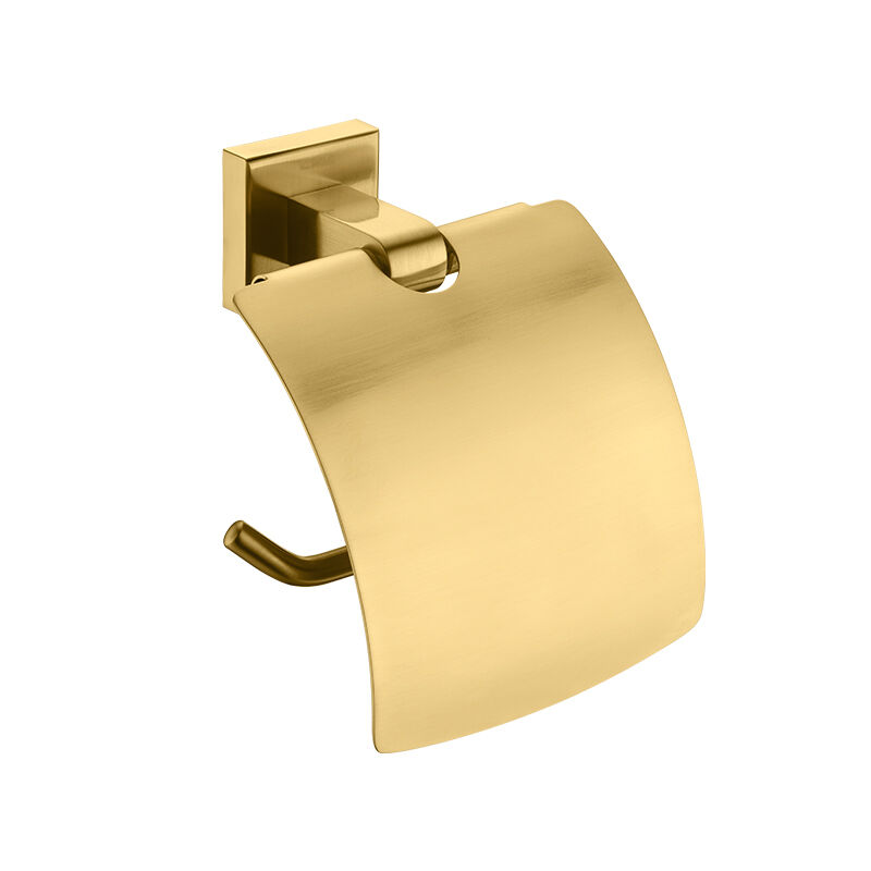 Toilet Paper Holder with Cover, Wall-Mounted Bathroom Paper Roll Cover 9509 T05026