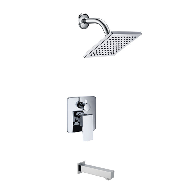 خلاط دش/استحمام نظام دش حمامي من نوع الأمطار الجداري الكامل المُجمَّع