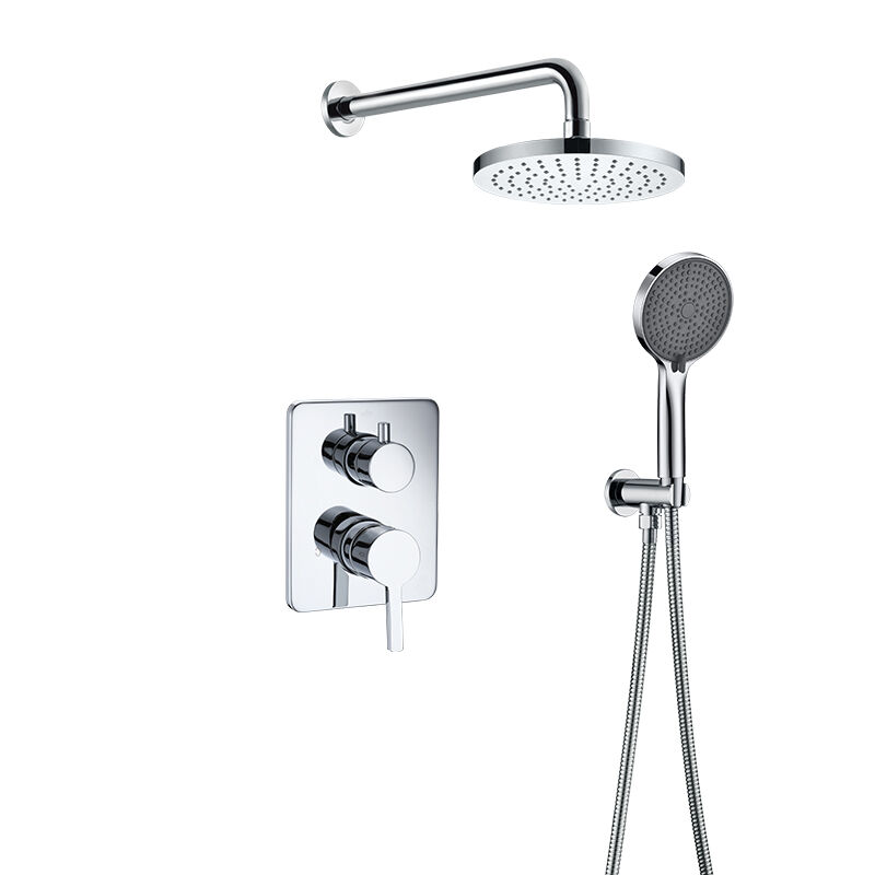 خلاط دش مخفي مثبت على الحائط ثنائي الاتجاه – الموديل 21P 2534 A201