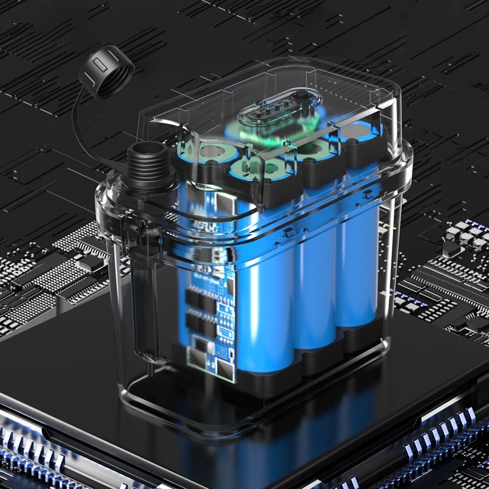 YABO WP3200 Wasserdichter 12V 5200mAh 7000mAh Lithium-Ionen-Akku mit DC-Ausgang Li-Ionen-Akkus für DIY-Projekte