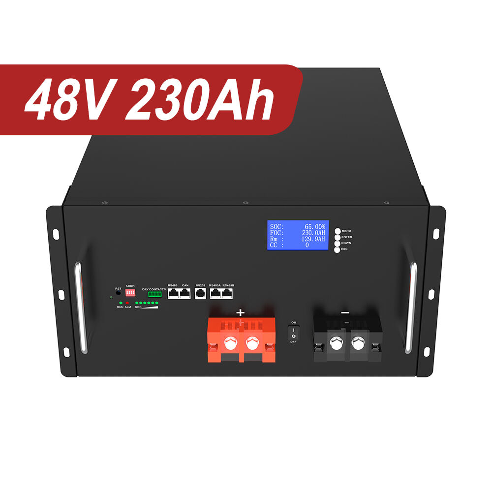 YABO YB-UT48230H  48V 230Ah LiFePO4 Battery Energy Power Storage High Voltage Rack-mounted LiFePO4 Battery Solar Battery 