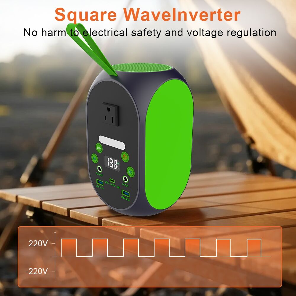 YABO Portable Power Station 120W LiFePO4 Battery 31200mAh Solar Generator with 30W Foldable Solar Panel for Outdoor Camping, Home Emergency, Travel, Laptops, UPS Backup