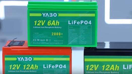 YABO 12V 6Ah 12Ah LiFePO4 Battery Pack