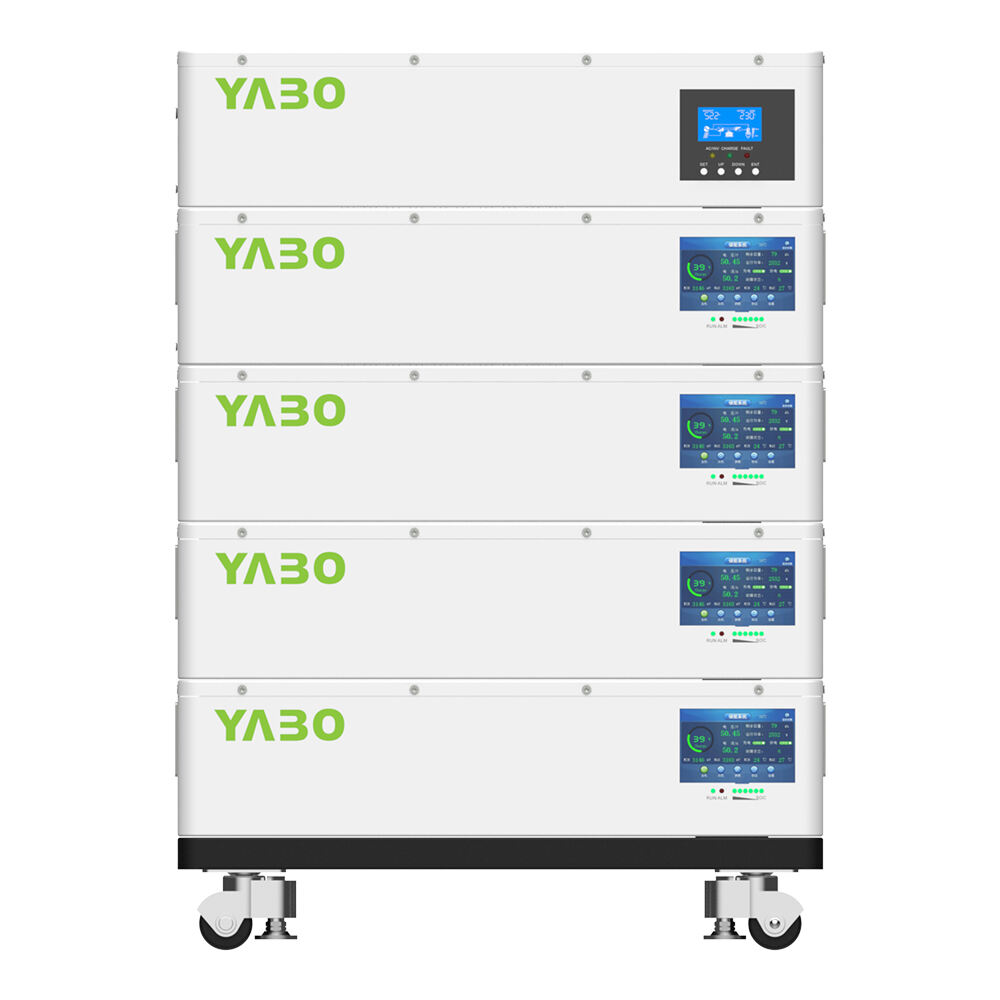 YABO YB-ST48200L 48V 200Ah LiFePO4 Battery Off-grid Stackable Lithium Battery 10kwh 20Kwh 30Kwh Solar Energy System
