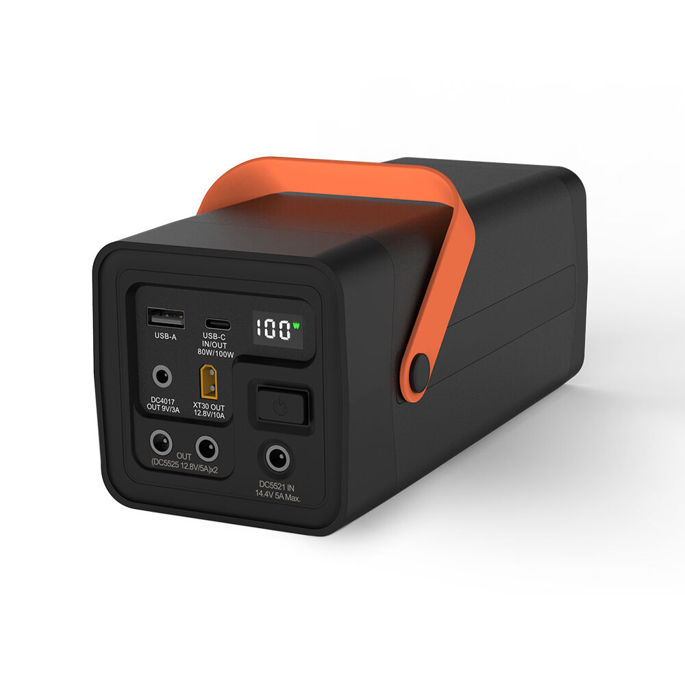 YABO Neues Design PB4200F Hochkapazitäts-12-V-12000-mAh-Tragbares LiFePO4-Power-Bank, Tragbare Stromquelle mit Schnellladefunktion für unterwegs
