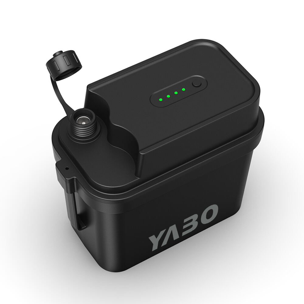 YABO WP3200 Wasserdichter 12V 5200mAh 7000mAh Lithium-Ionen-Akku mit DC-Ausgang Li-Ionen-Akkus für DIY-Projekte