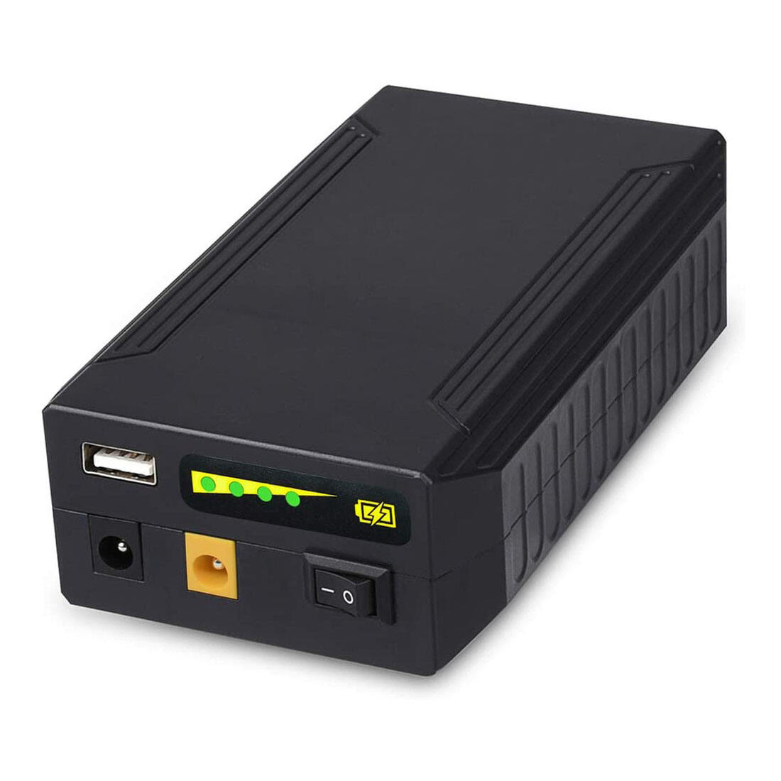 YABO YB1208300-USB 12V 8300mAh Lithium ion Battery Pack DC 12/9V and 5V USB Multiple Output 99.9Wh Portable Power Bank 
