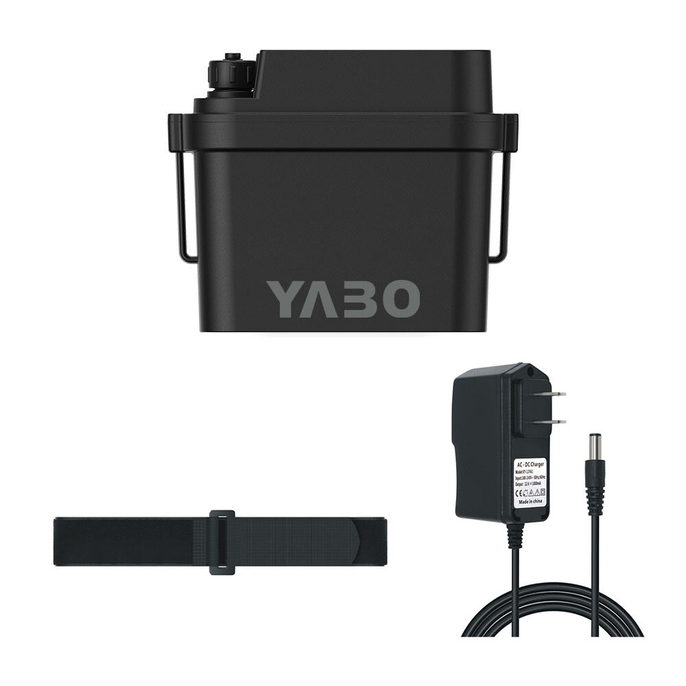 YABO WP3200 Wasserdichter 12V 5200mAh 7000mAh Lithium-Ionen-Akku mit DC-Ausgang Li-Ionen-Akkus für DIY-Projekte