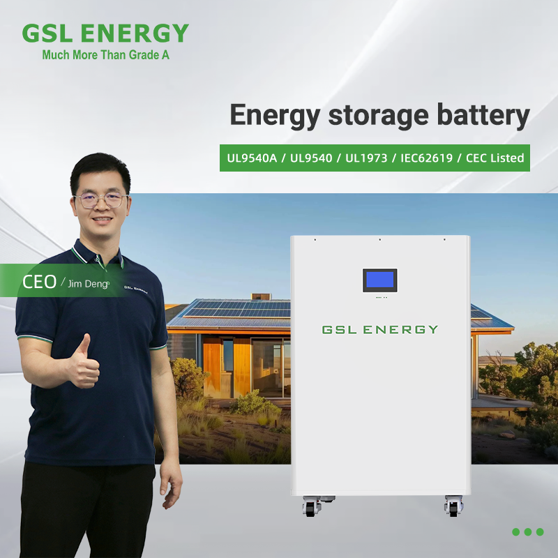 20kWh thiết kế bánh xe pin năng lượng mặt trời lưu trữ 20.48kWh LiFePO4 Ứng dụng mô-đun và có thể mở rộng 10 năm bảo hành UL chứng nhận