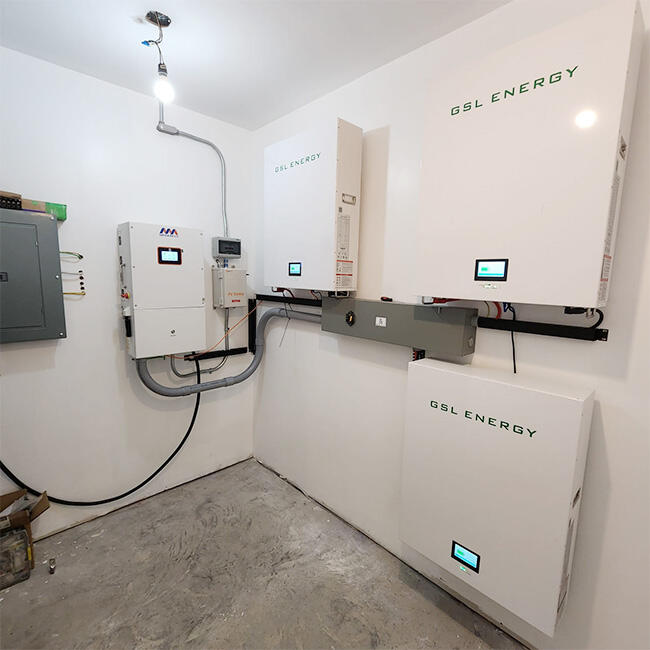 Sisitem Depo Batri Canada 40kWh Moute sou Pwotal Wall ki fèt ak Sètifikasyon UL