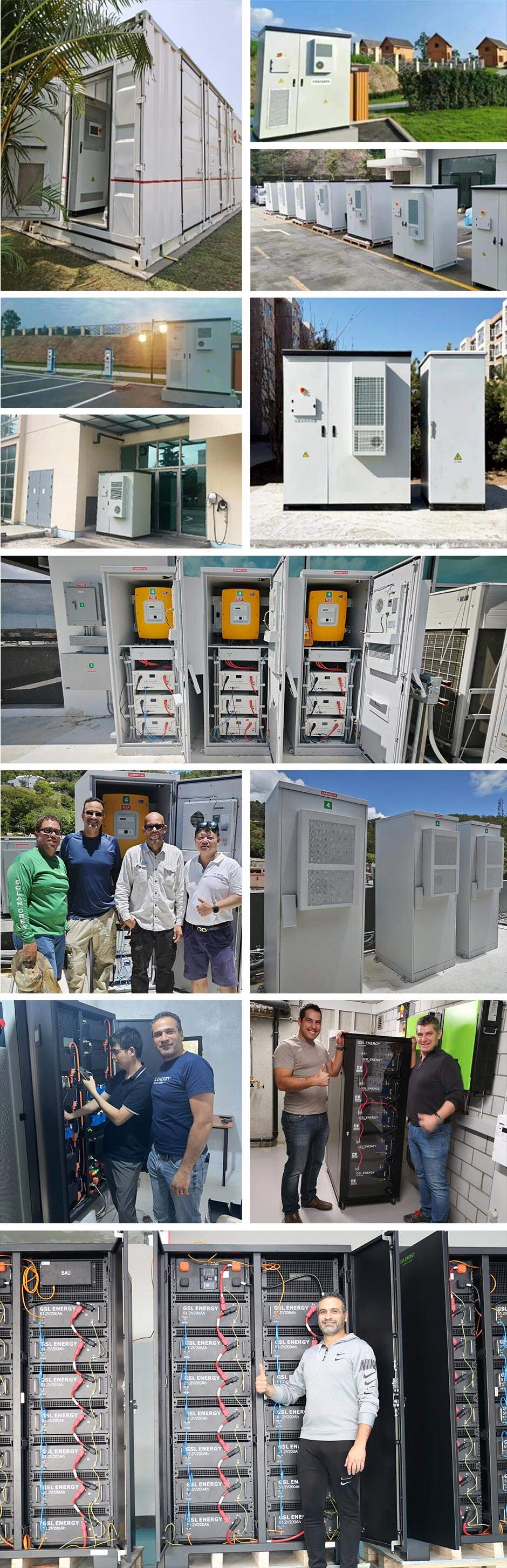 Industrial commercial energy storage battery system Outdoor cabinet ess manufacture