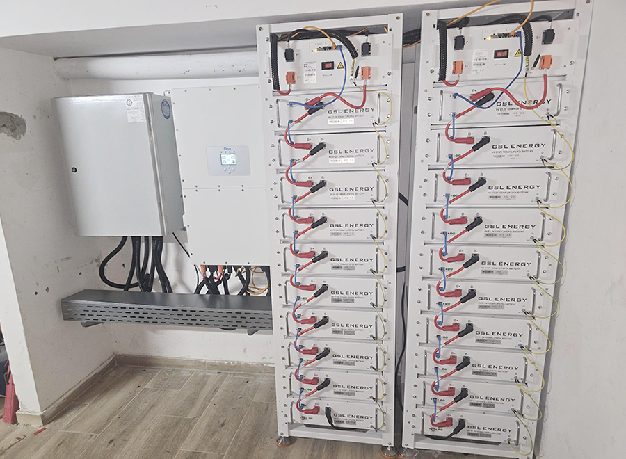 Klient z Izraela instaluje system magazynowania energii o napięciu 100kWh GSL High Voltage