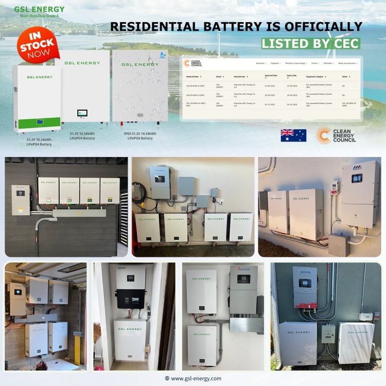 Bateria GSL ENERGY IP65 obține listarea CEC pentru piața australiană de stocare solară
