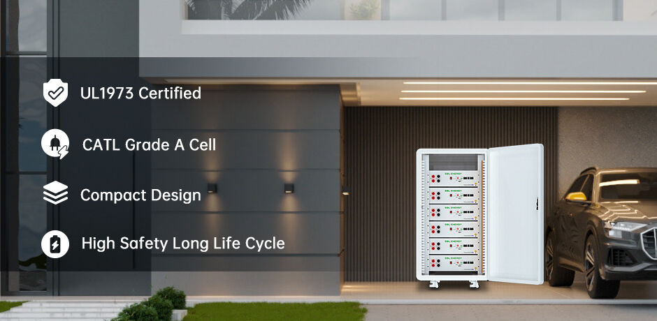 Rack Mounted Lithium Battery System GSL51100-3UCATL | Efficient Energy ...