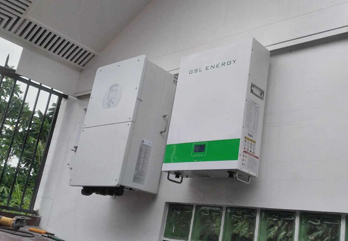 GSL Energy instruit 10kWh Wall Pugna et Deye Inverter in Philippinis