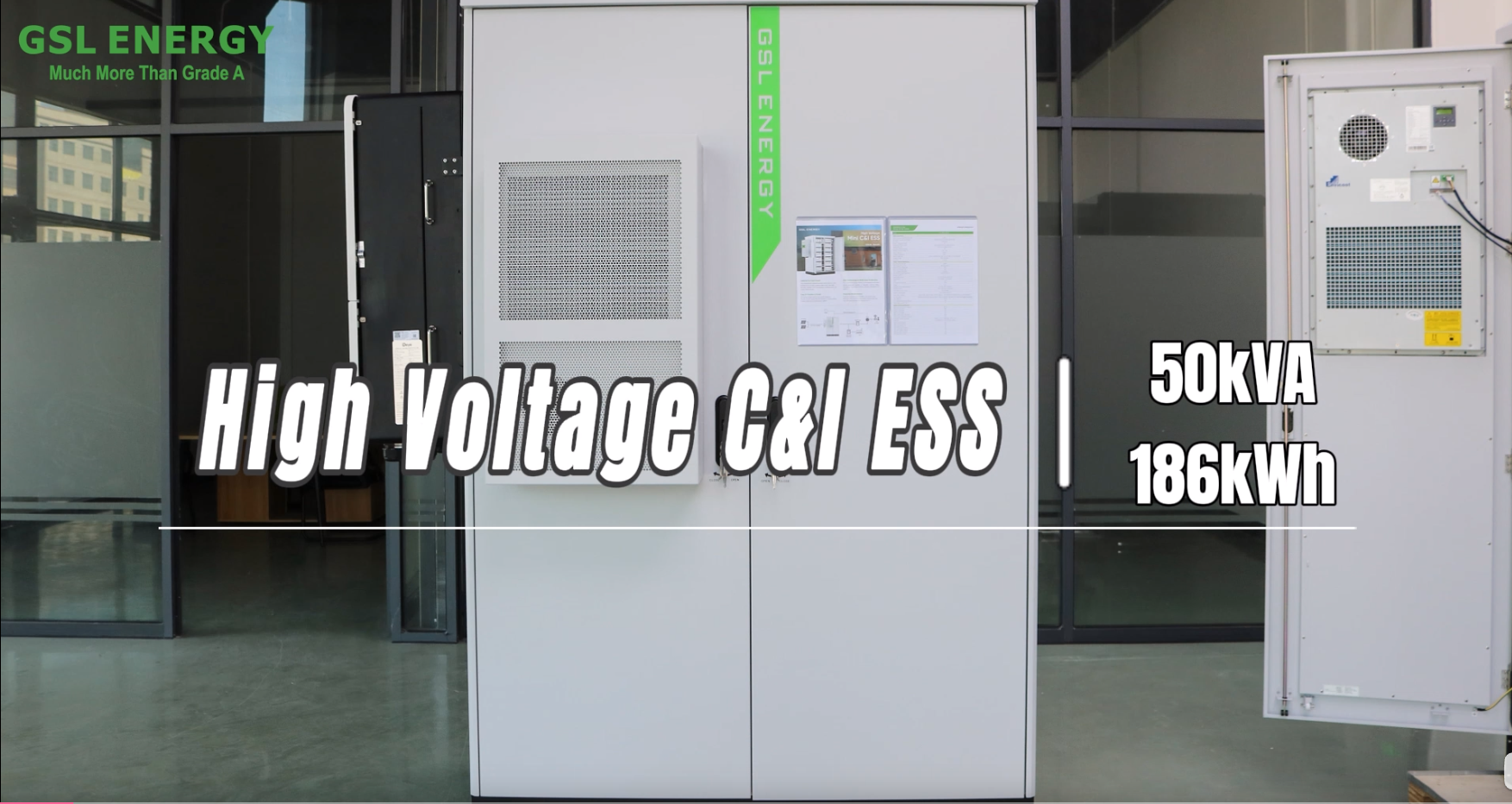 High Voltage C&L ESS 50kVA 186kWh – All-in-One Energy Storage System with Multi-Level Protection